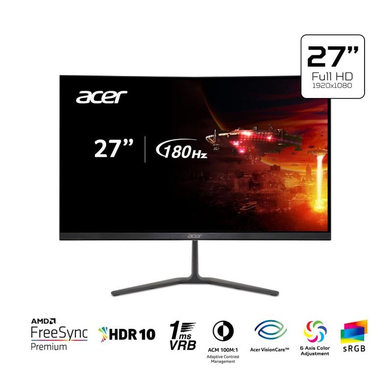 Monitor Acer Nitro KG270 M5biip 27” Full HD 180 Hz 1 ms